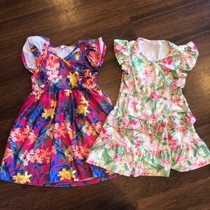 Tommy bahama girl floral summer dresses 4T